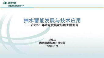 抽水蓄能发展及技术创新——基于国网新源林铭山专家报告的解读